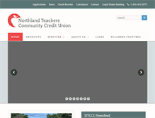 Tablet Screenshot of northlandteachers.org